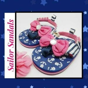 BUY 2 GET 1 FREE Sweet Sailor Sandals!!